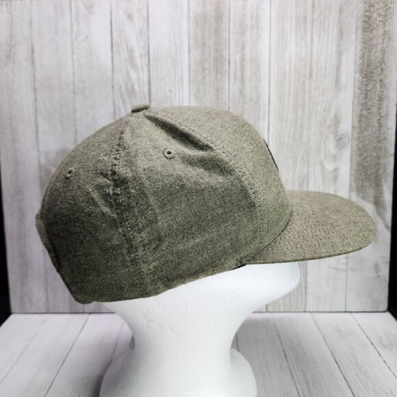 Genuine Volcom Quarter Fabric The Classics Cap Hat Men's Olive OS Snapback - Picture 3 of 7